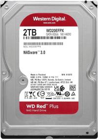 WD Red Plus Nas 2TB  5400 RPM 64MB 7/24 NAS (WD20EFPX) Harddisk